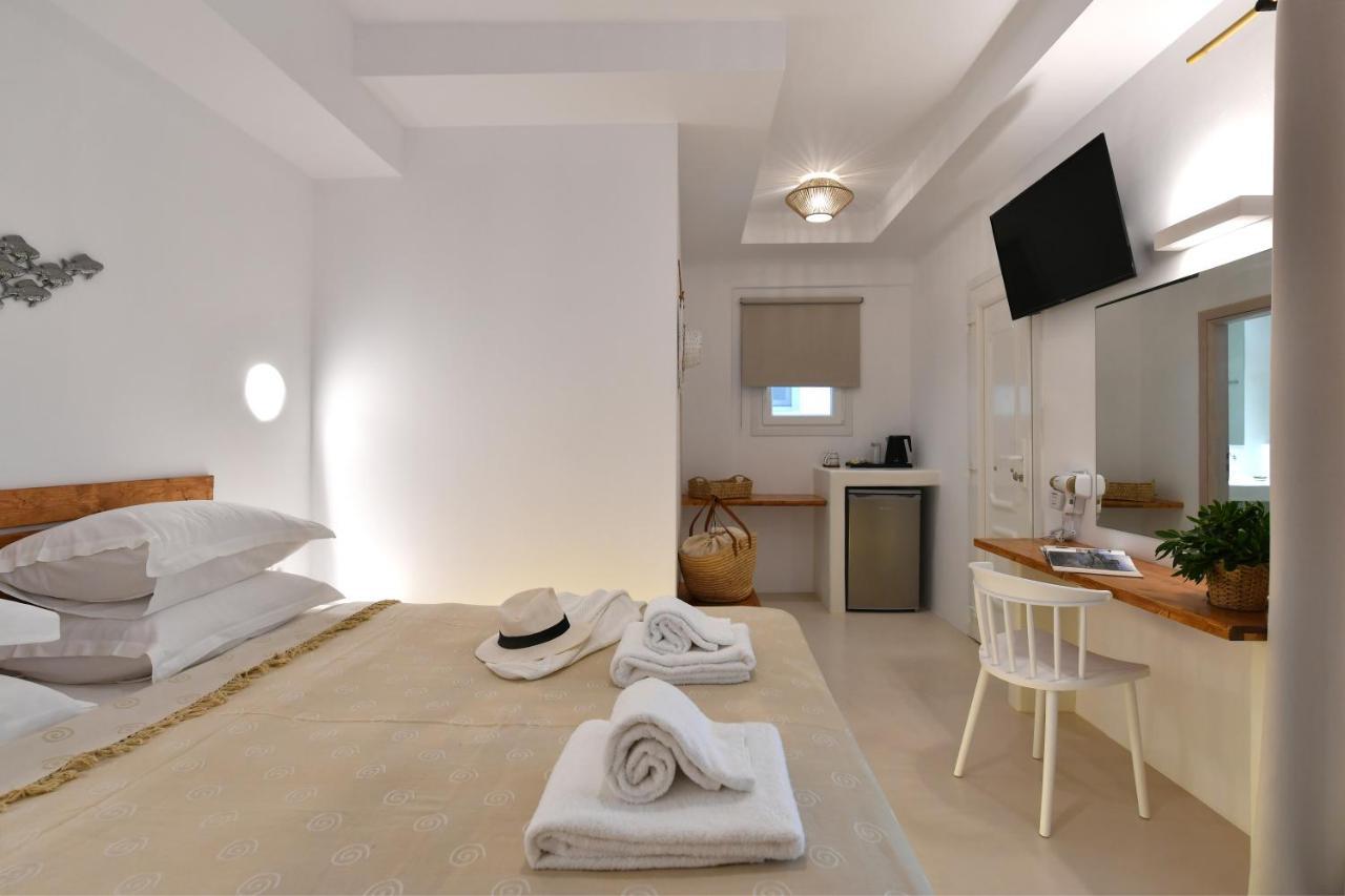 Ammos Luxury Rooms & Home Náousa Exterior foto