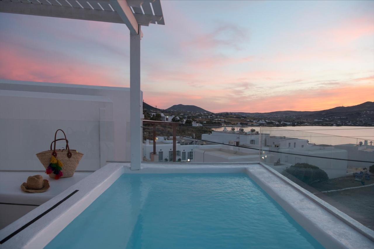 Ammos Luxury Rooms & Home Náousa Exterior foto