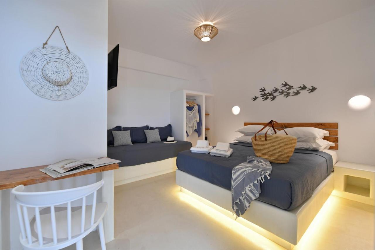 Ammos Luxury Rooms & Home Náousa Exterior foto