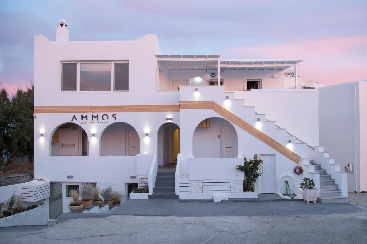 Ammos Luxury Rooms & Home Náousa Exterior foto