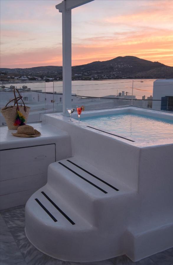 Ammos Luxury Rooms & Home Náousa Exterior foto
